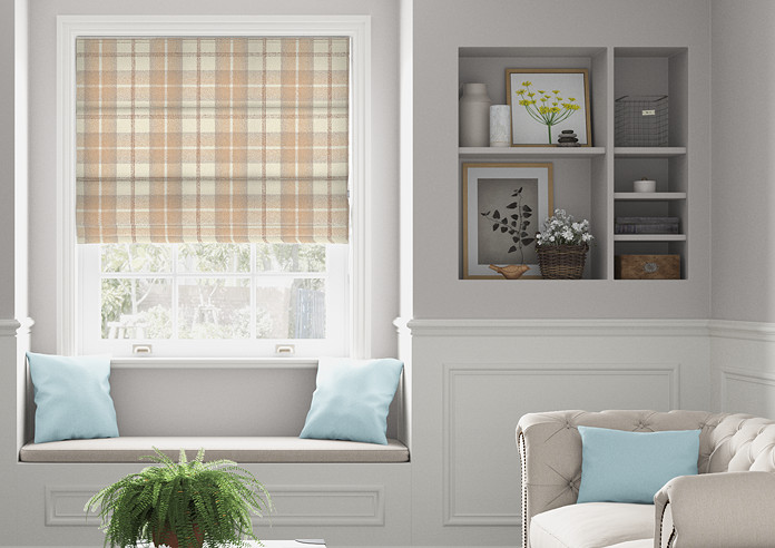 Highland, Natural - Roman Blind - Image 3